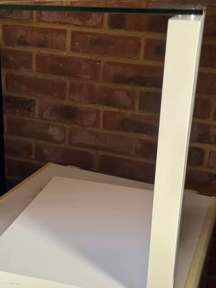 Photo of free White gloss side table (Tunbridge Wells S. TN2) #2