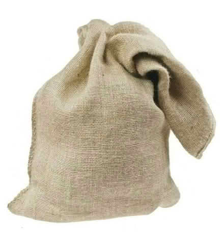 Photo of Hessian sacks (Oaklands nr Welwyn AL6) #1