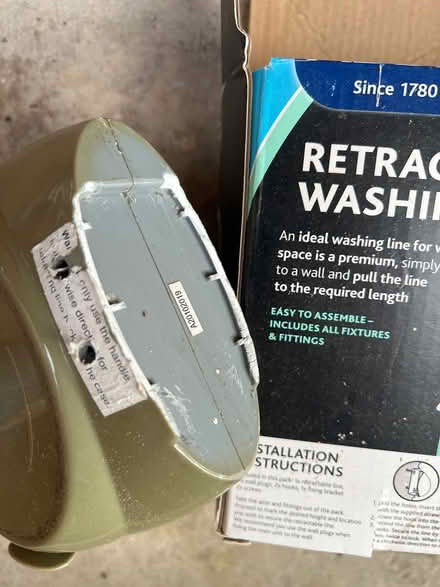 Photo of free Retractable washing line - broken (Hampden Park) #2