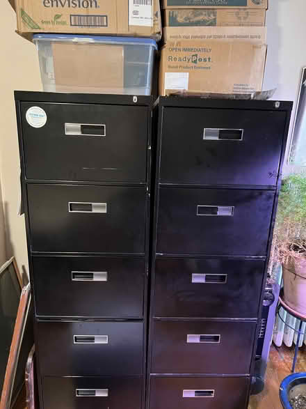 Photo of free 2 vertical file cabinets (Carroll Gardens Brooklyn) #1