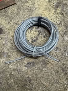 Photo of free Vinyl covered steel cable (Alameda East End) #1