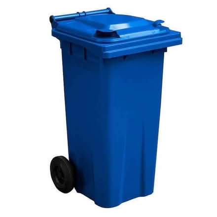 Photo of free Blue paper wheelie bin (S2 3HB) (S2 Heeley) #1