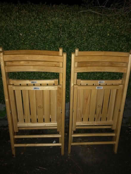 Photo of free Set of 4 Folding Chairs (Aurora) #1