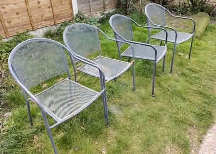 Photo of free Four garden chairs (Reabrook Estate SY3) #1