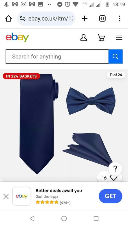 Photo of Tie, bowtie n pocket square (Birmingham City Centre) #2
