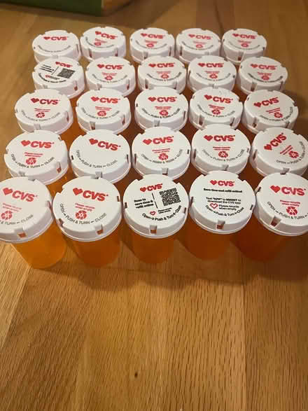 Photo of free Empty cleaned medication containers (Harlem - 119th Street) #1
