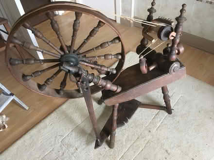 Photo of free This is a very old but working spinning wheel. (Llanbedrgoch LL76) #1