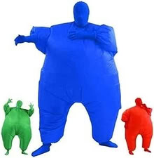 Photo of free blue inflatable suit (ha28qz) #1