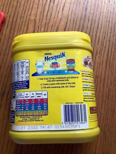 Photo of free Nesquik (Caton LA2) #2