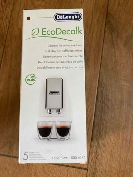 Photo of free DeLonghi EcoDecalk descaler for coffee machines (Up Hatherley GL51) #1
