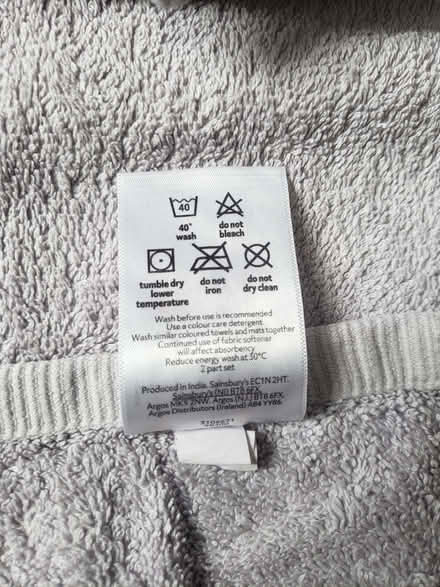 Photo of free 4 grey hand towels (Walkley S10) #3