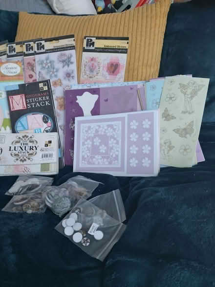 Photo of free Card making/scrapbooking items (Burnley wood) #1