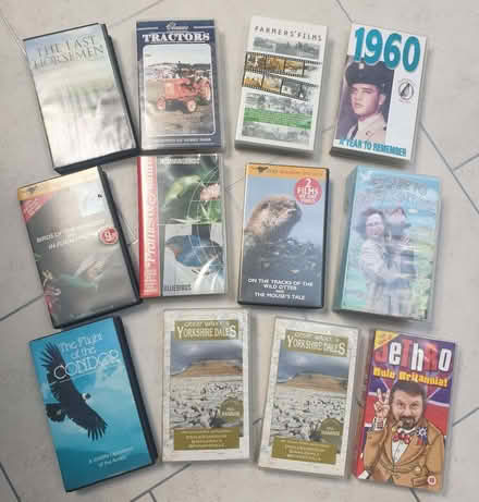 Photo of free 9 Nature VHS Tapes + 2 Extra (Chelmer Village CM2) #1