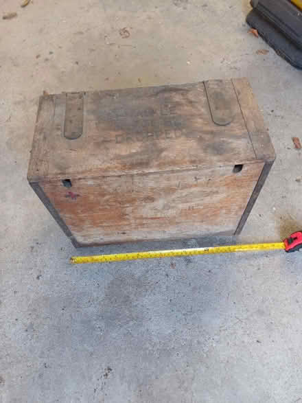 Photo of free Old wooden box (North Elmham) #1
