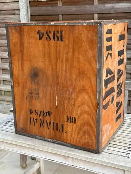 Photo of free Tea chest (Weybridge KT13) #1