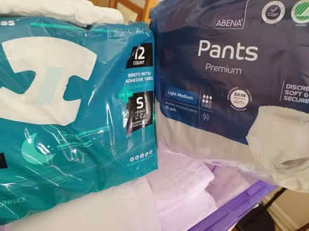 Photo of free Various Incontinence and Safety Pads for Adults (Shenley Lodge MK5) #1