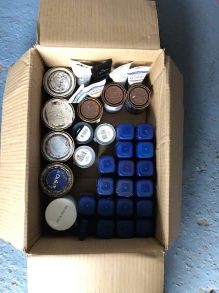 Photo of free Box of tester pots (Hartwood Green PR6) #1