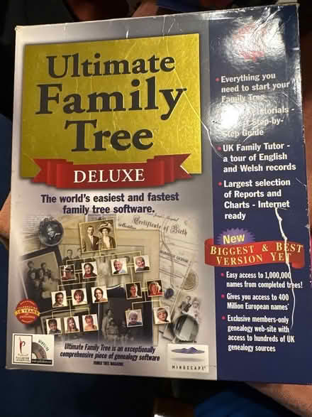Photo of free Family Tree software CDs (Knaresborough HG5) #1