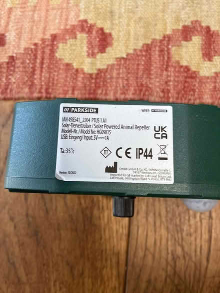 Photo of free Solar powered animal repeller (Walliswood GU6) #2