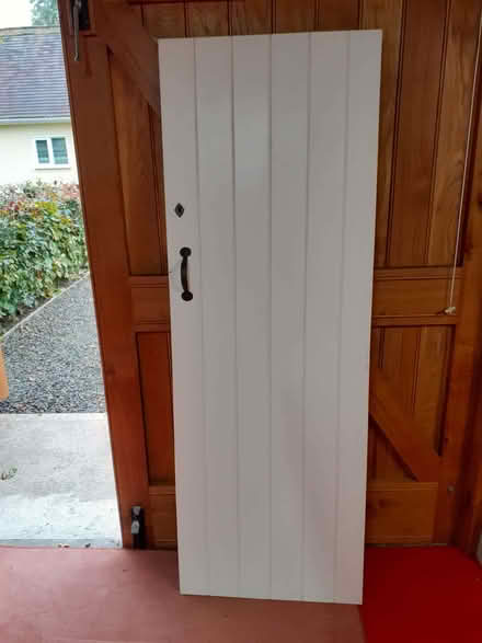 Photo of free Wood door painted one side (Knowle SY8) #1