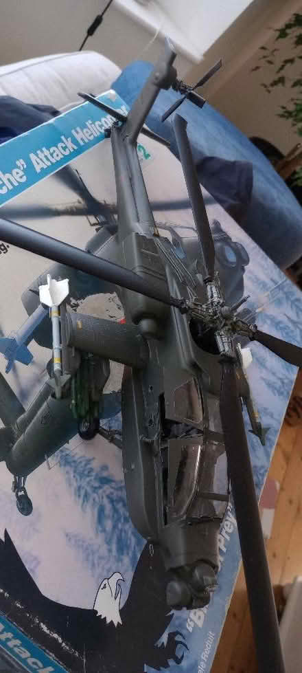 Photo of free Model Helicopter - completed and painted. (Wallands Park BN7) #2