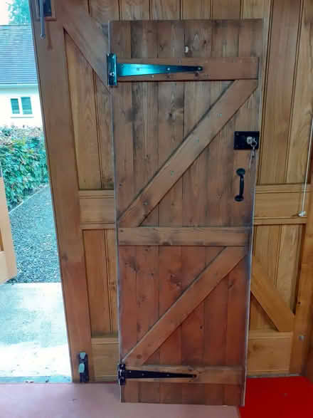 Photo of free Wood door painted one side (Knowle SY8) #2