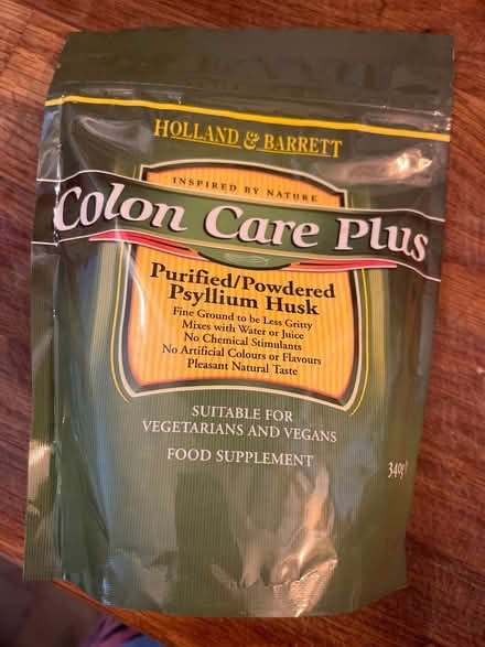 Photo of free Psyllium husk powder best before 1/24 (Lexden CO3) #1