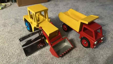 Photo of free Two large wooden push along toys (Wash Common RG14) #1