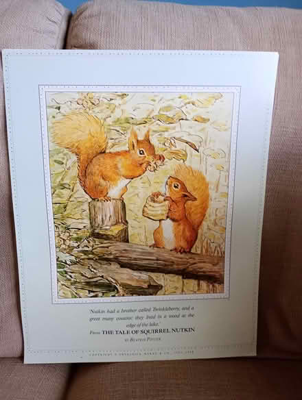 Photo of free Beatrix Potter posters (Prestwood HP16) #1