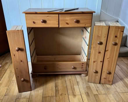 Photo of free 4 + 2 wooden chest of drawers (Worle BS22) #1