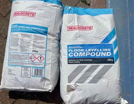 Photo of free 2 x 25Kg sacks Floor Levelling compund (Hinchley Wood KT10) #1
