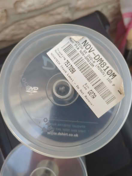 Photo of free Blank DVDs (Lew OX18) #1