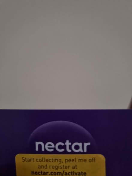 Photo of free Unused nectar card (St. John's Wood NW8) #1