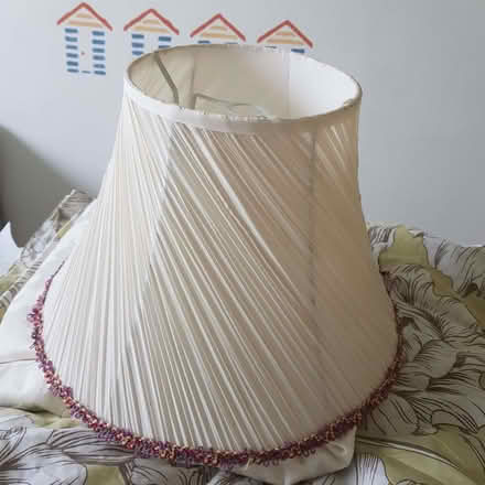 Photo of free Small standard lamp shade. Trim can be easily unstitched (Northway GL20) #1