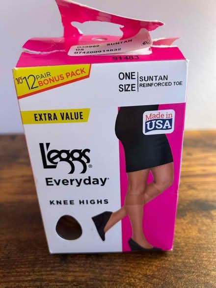 Photo of free L’Eggs brand Knee Hi Stockings (Owings Mills,MD) #1