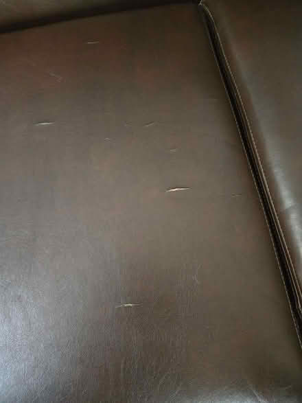 Photo of free Leather sofa (Overbrook lane Bowie MD) #2