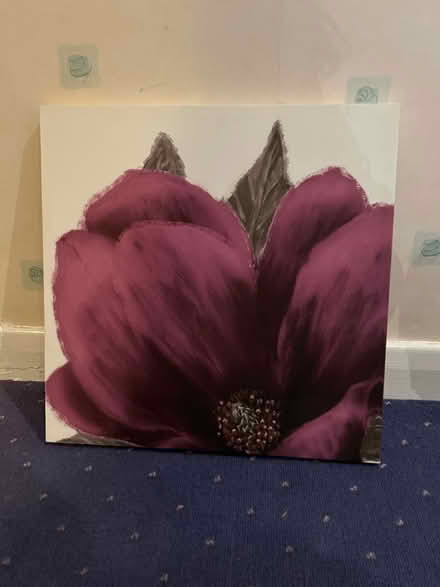 Photo of free Flower print on canvas (Skerton LA1) #1