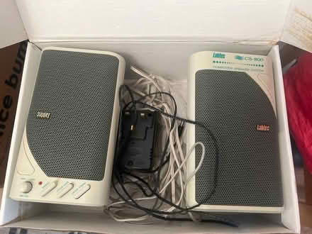 Photo of free Plug in speakers (Stanway, CO3) #1