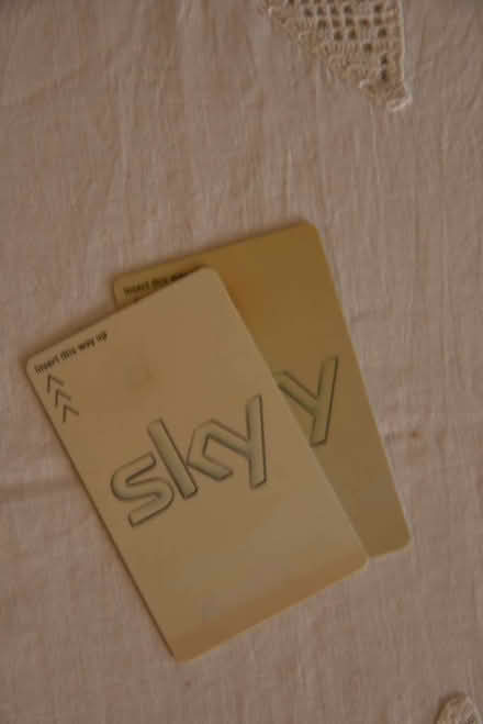 Photo of free Old Sky box cards - good for FreeSat through Sky (Malvern Link WR14) #1