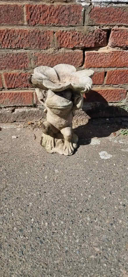 Photo of free Frog garden ornament (Catford) #1