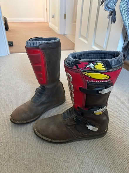 Photo of free Size 9 Hebo Motocross Boots (Orsett RM16) #1