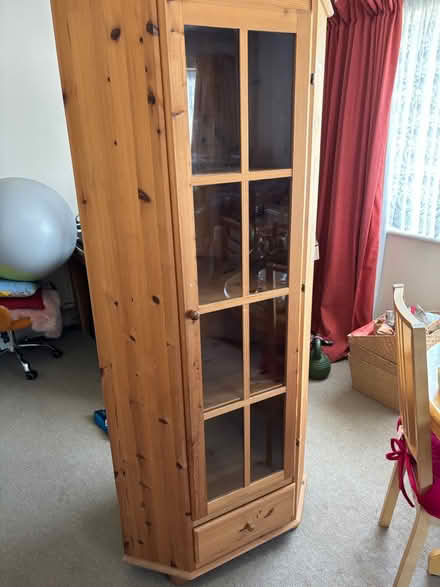 Photo of free Tall pine corner unit (Alconbury) #1