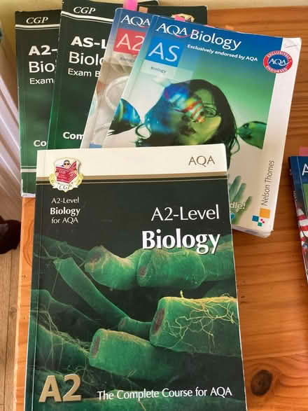 Photo of free Biology A level books (Ock St Abingdon OX14) #1