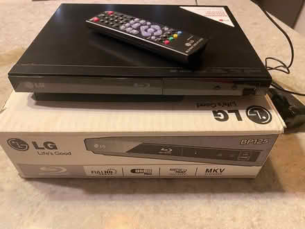 Photo of free LG DVD player with remote-no audio? (KT15) #1