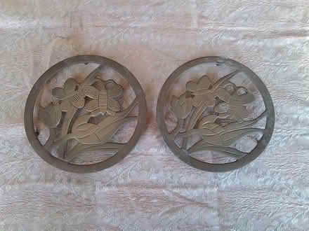 Photo of free Pair brass trivets (Shirley SO16) #1