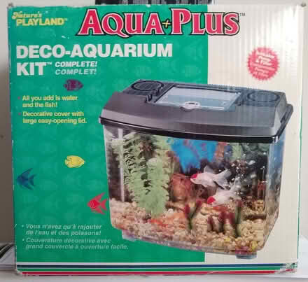 Photo of free Aqua+Plus Deco Aquarium Kit (Bath) #1