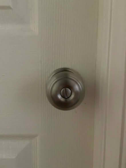 Photo of free Brushed nickel door hardware (Inwood) #1