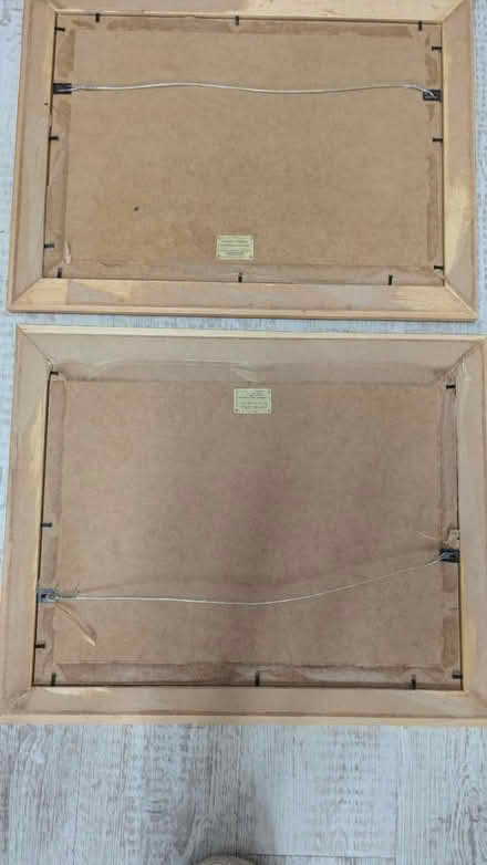 Photo of free Pair of Pine Picture Frames (RG24 Old Basing) #2