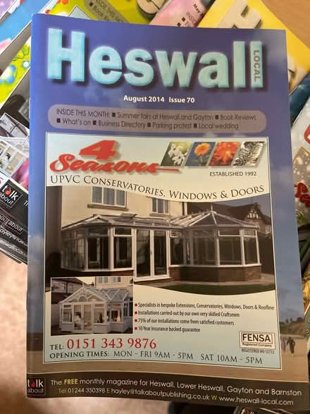 Photo of free Heswall Local booklets (Heswall CH60) #1