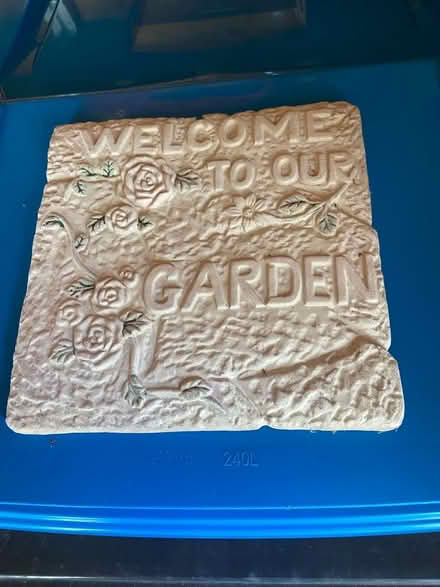 Photo of free Garden plaque (Stanton Harcourt OX29) #2